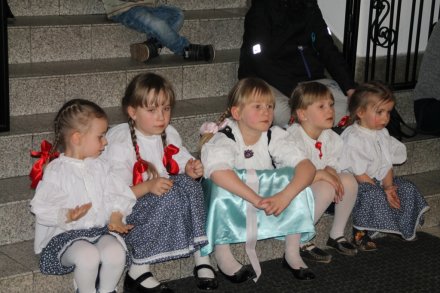 Dzieci z Zespołu "Mała Wisła"